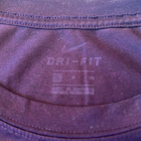 Nike Men’s Dri-Fit Brown Color Long Sleeves Shirt - Picture 2 of 5